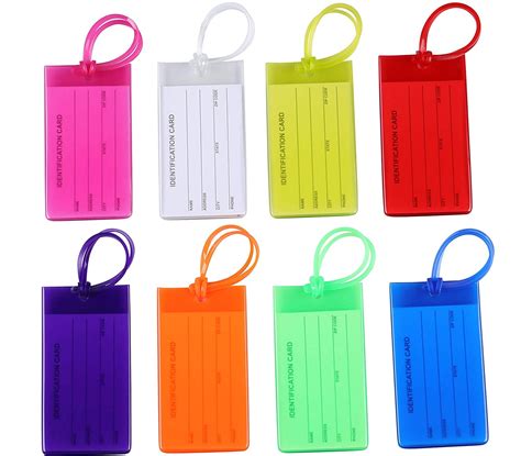 rubber bag tags